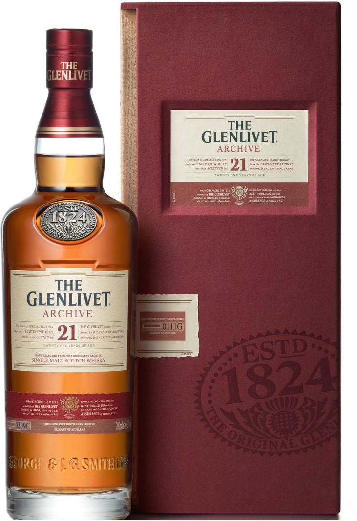 Glenlivet whisky 21 ans
single malt
