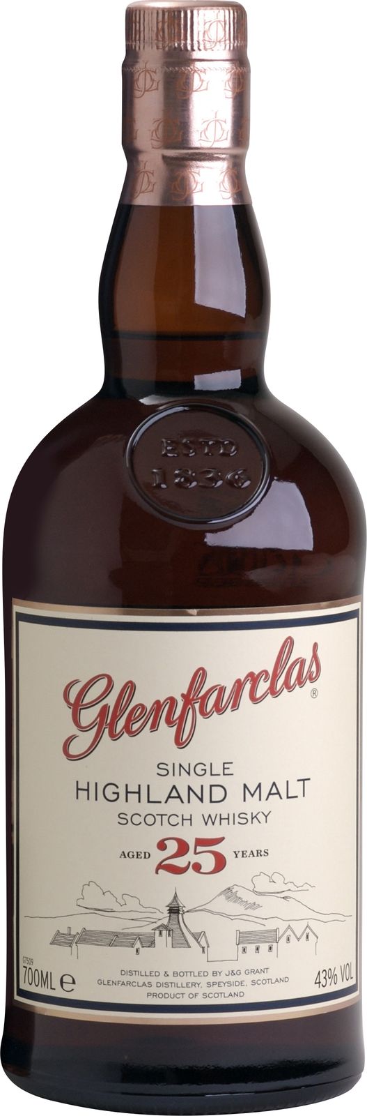 Glenfarclas Whisky 25 ans
Single Malt