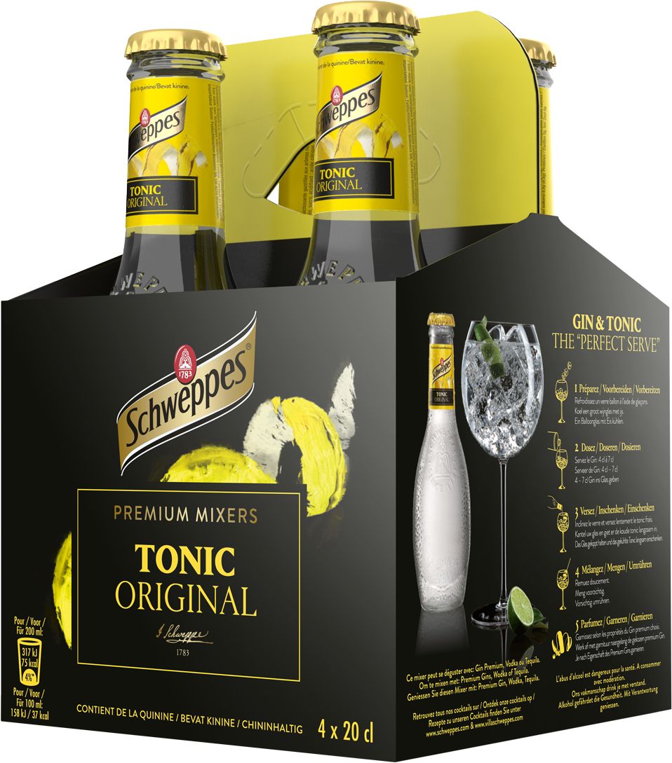 Schweppes Tonic & Lime VP
Sélection 6 x 4-pack