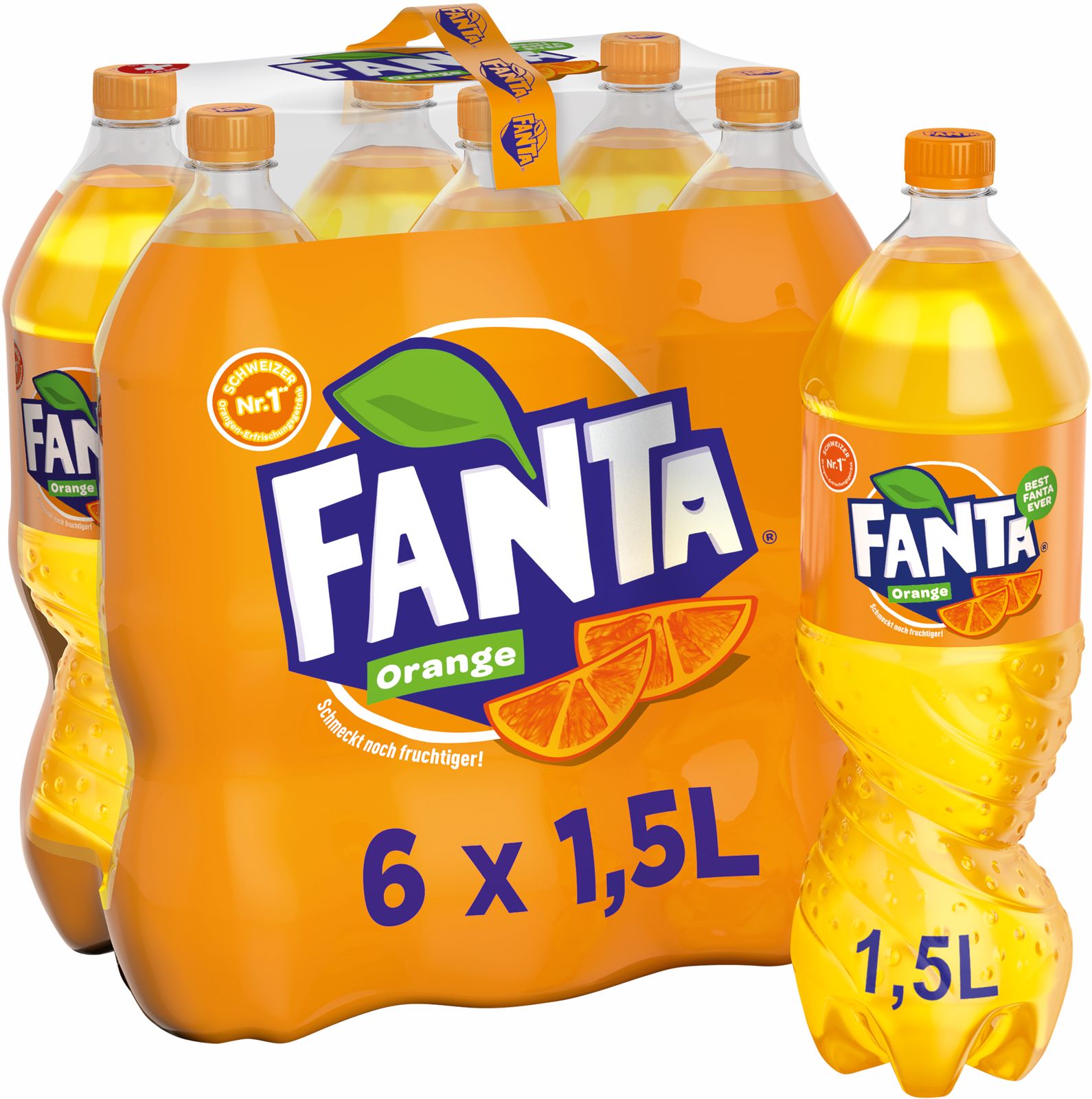 Fanta Orange 6-Pack Pet