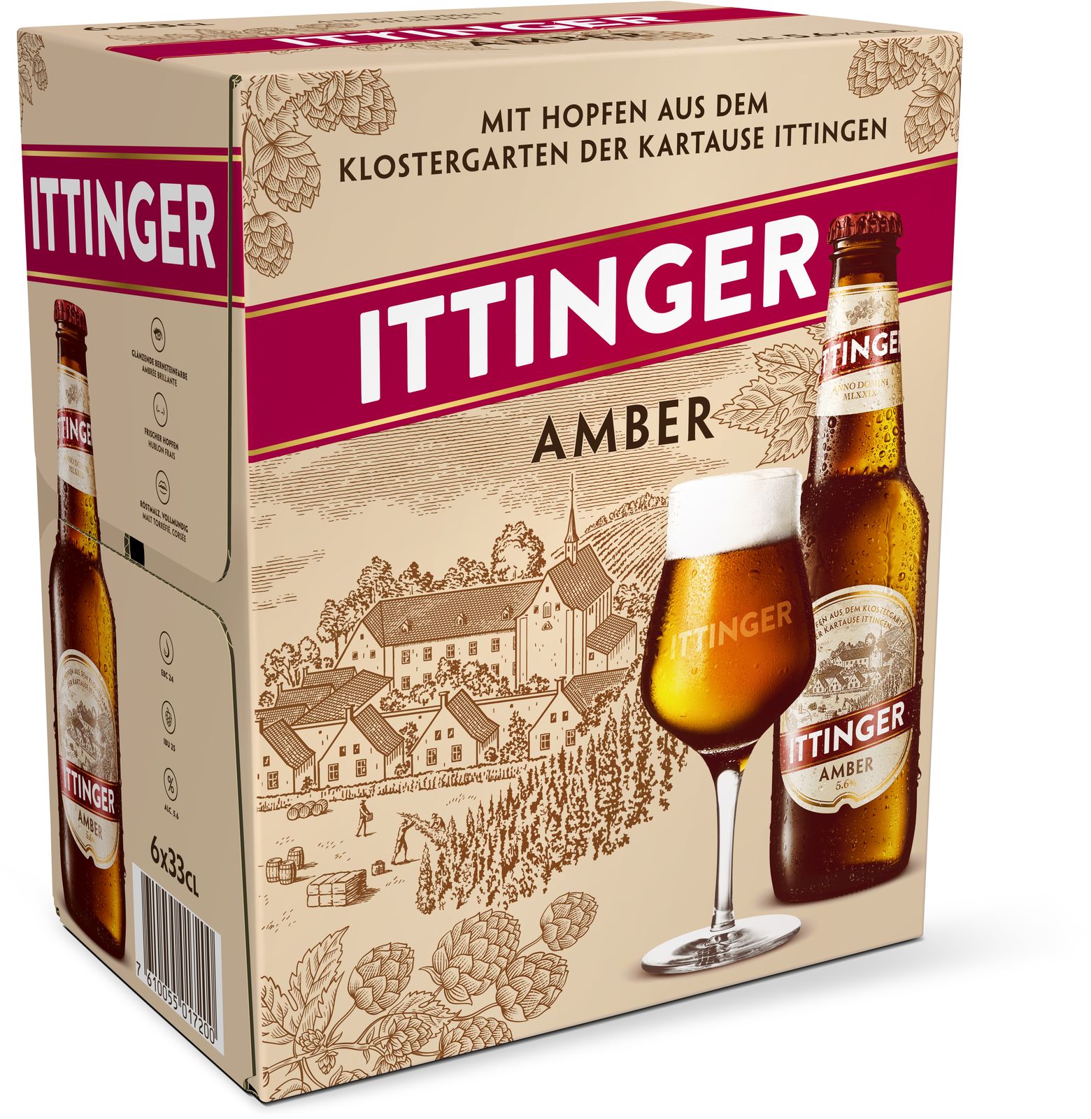 Ittinger ambrée VP
4 x 6-Pack