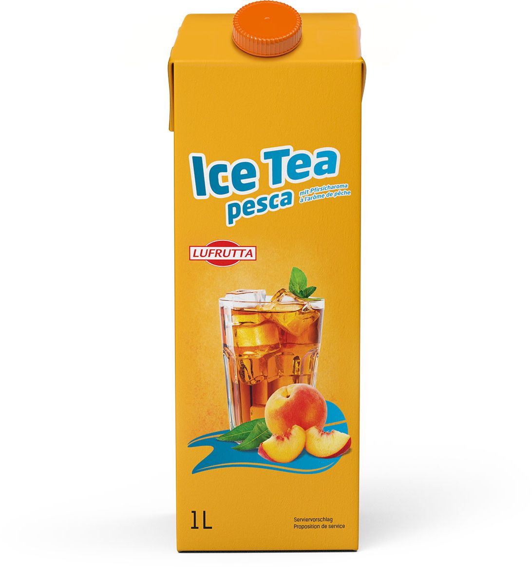 Lufrutta Ice-Tea pêche brique
12-pack