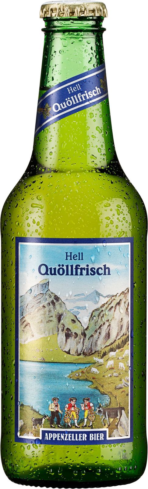 /Appenzeller Biere VP  
Quollfrisch Hell Lager 10-Pack