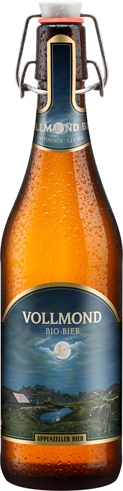 /Appenzeller Biere VC  
Vollmond non filtrée Bio Bügel