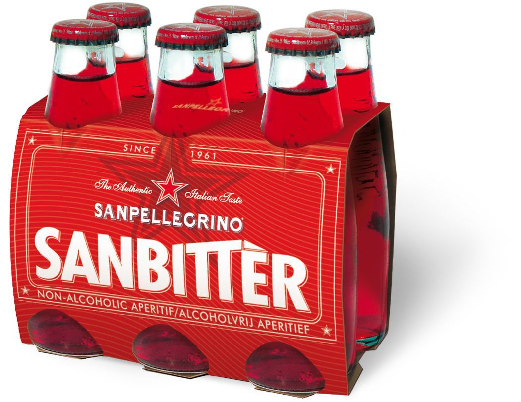 *Sanbitter Rosso VP
4 x 6-pack