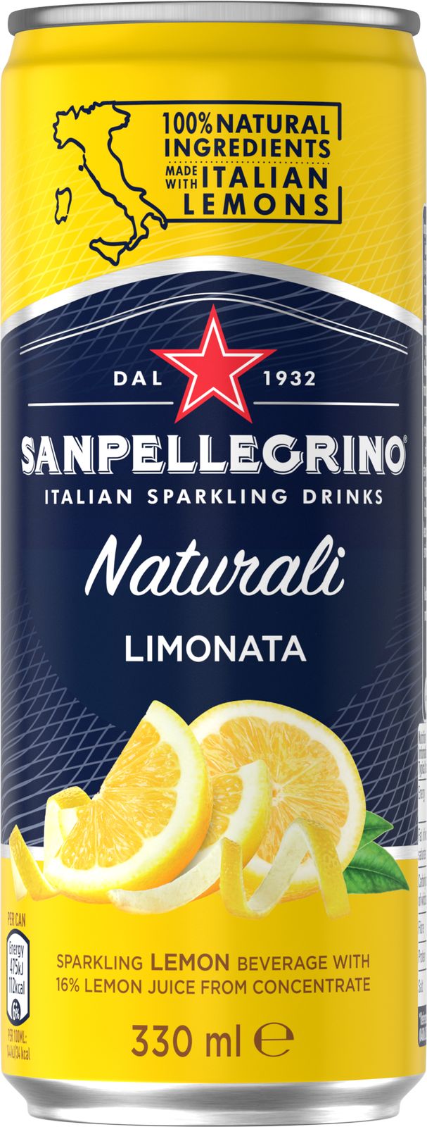 Sanpellegrino limonata
Boîte 4 x 6-pack