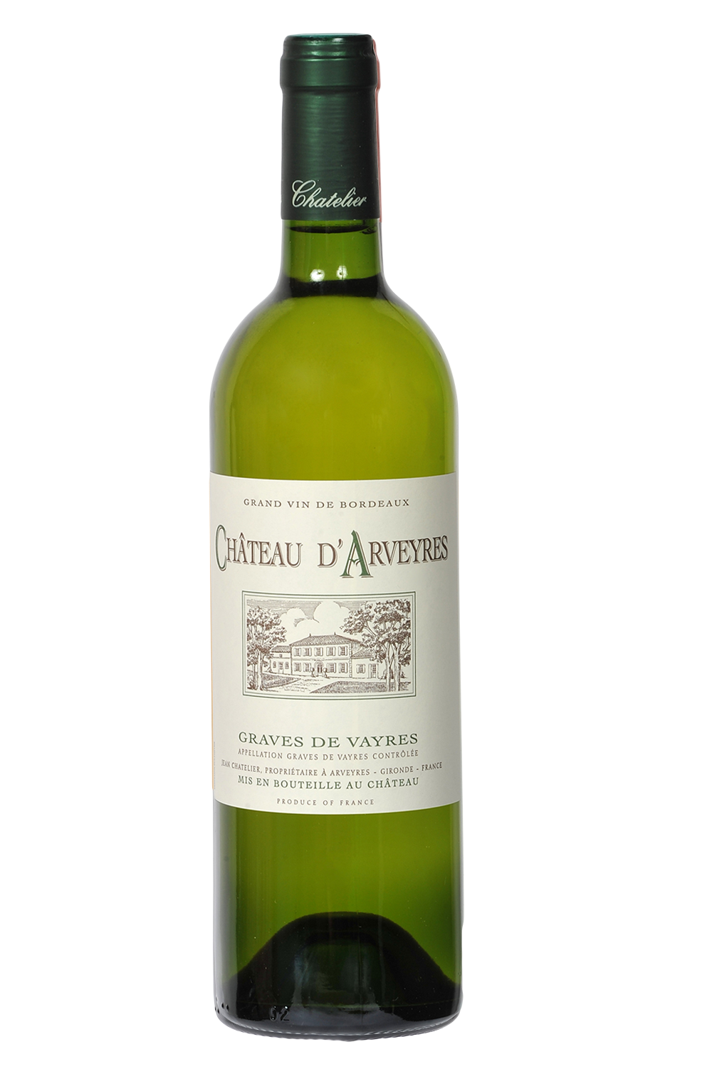 Château d'Arveyres Chatelier
Graves de Vayres blanc AC