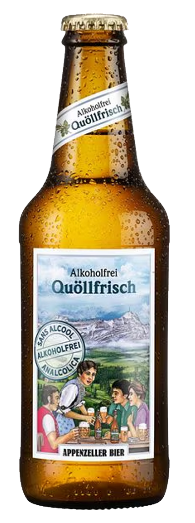 /Appenzeller Biere VP  **
Quöllfrisch sans alcool 10-pack