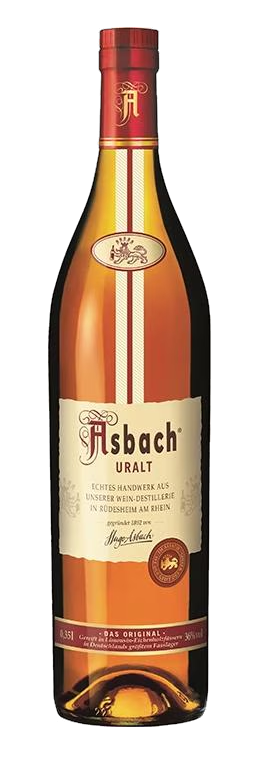 Asbach Uralt Weinbrand
Brandy de Rüdesheim Am Rhein