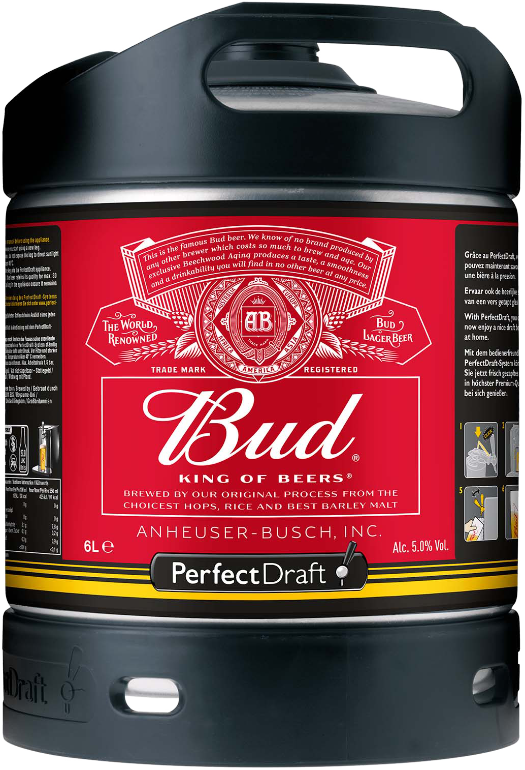 Bud 6l mini-fût  **
Perfect Draft