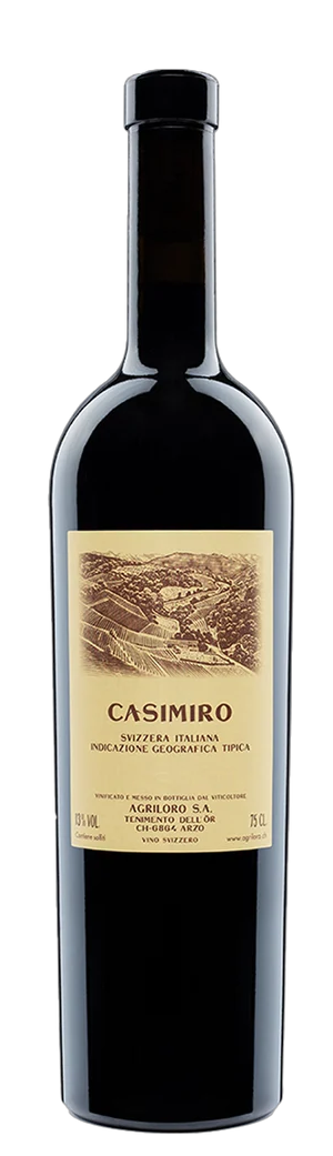 Casimiro assemblage rouge Agriloro Arzo Tessin AOC