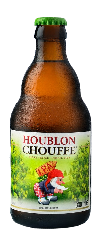 Chouffe Houblon IPA VC  
Harasse Belgique