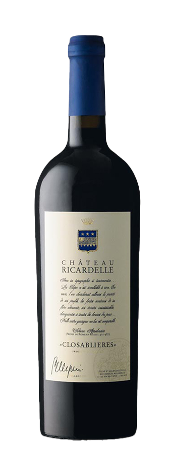 Clossablières rouge AOP La ClapeChâteau Ricardellepas disponible