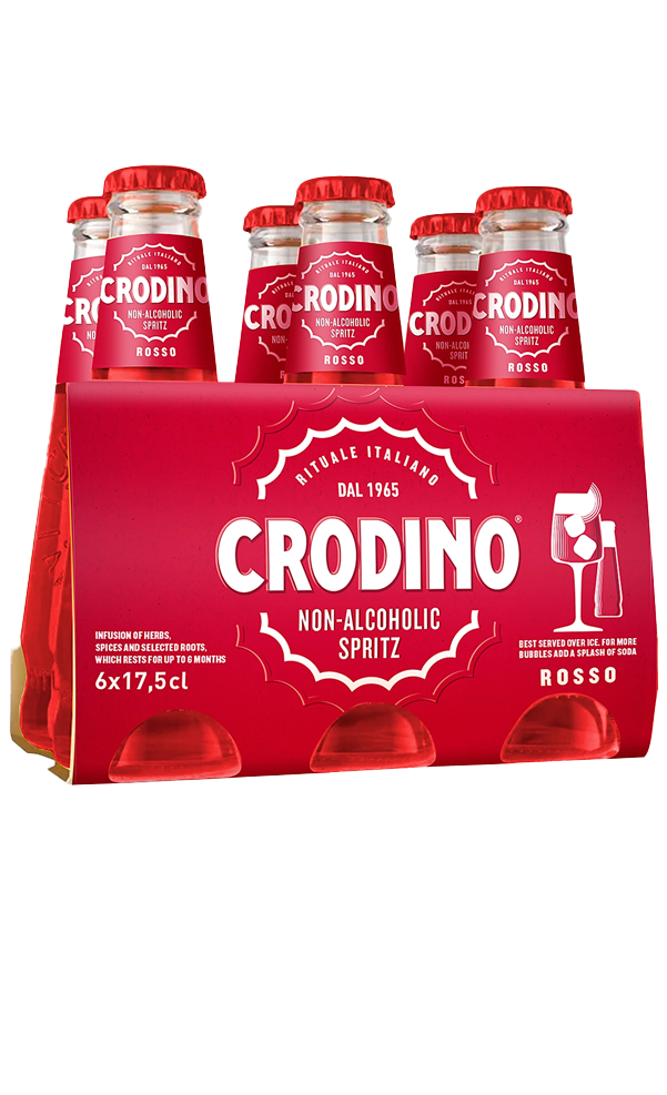 Crodino Rosso VP
4 x 6-pack Rouge