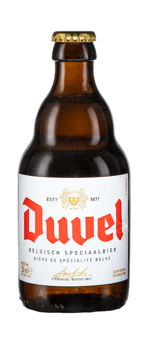 Duvel Blonde sur Lie VC  
Harasse Belgique