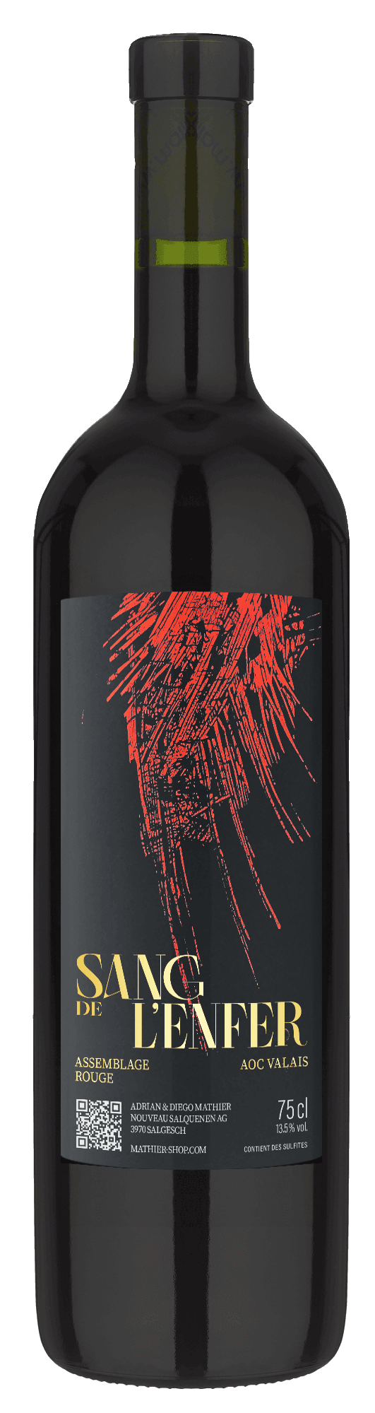 Dôle Sang de l'Enfer 
Domaine Mathier Salquenen AOC