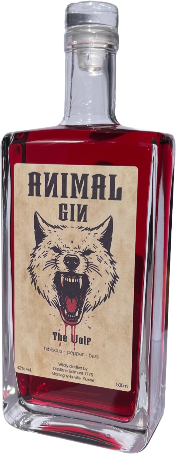 Gin animal The Wolf  **