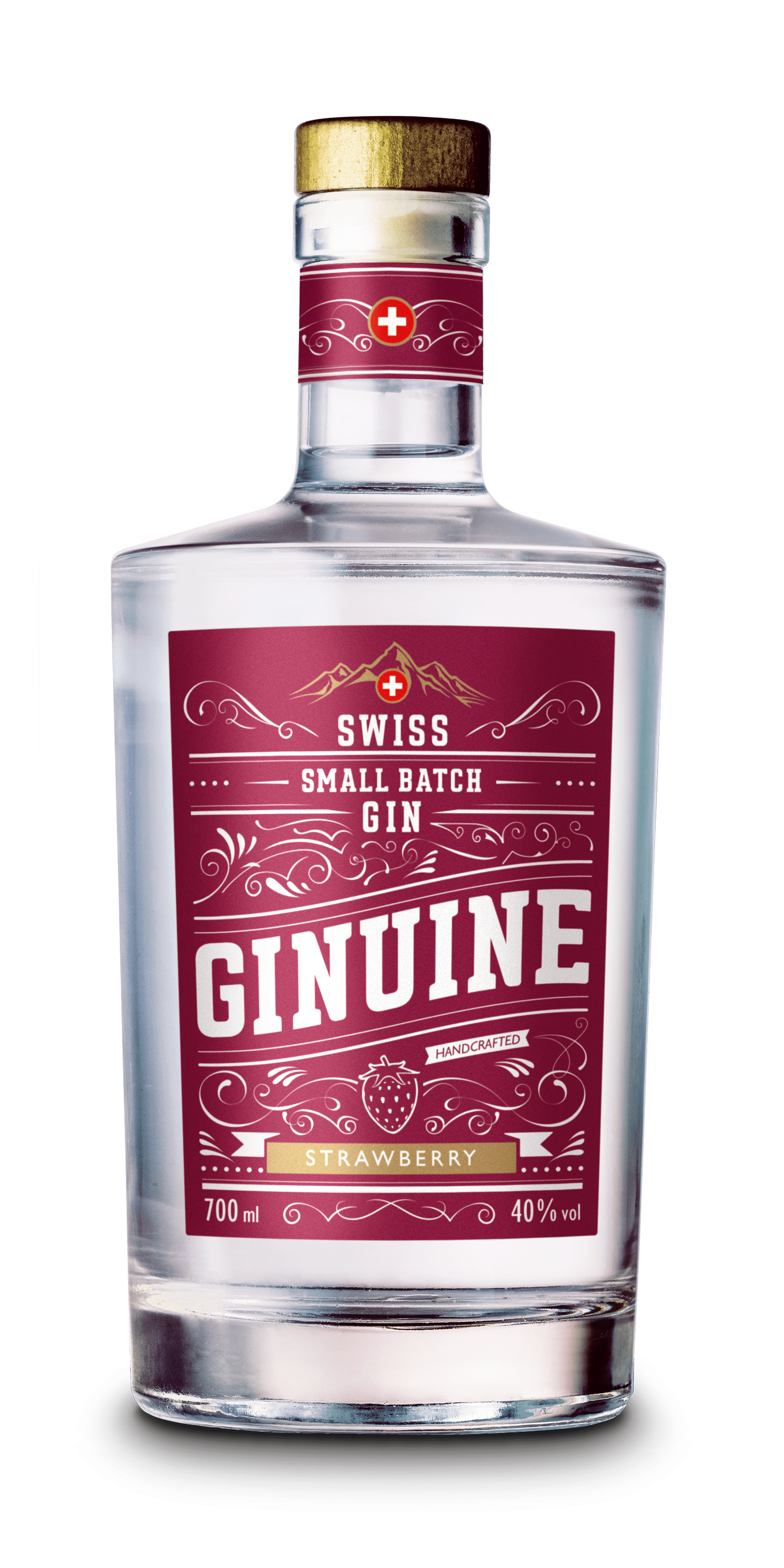 /Ginuine Gin Strawberry