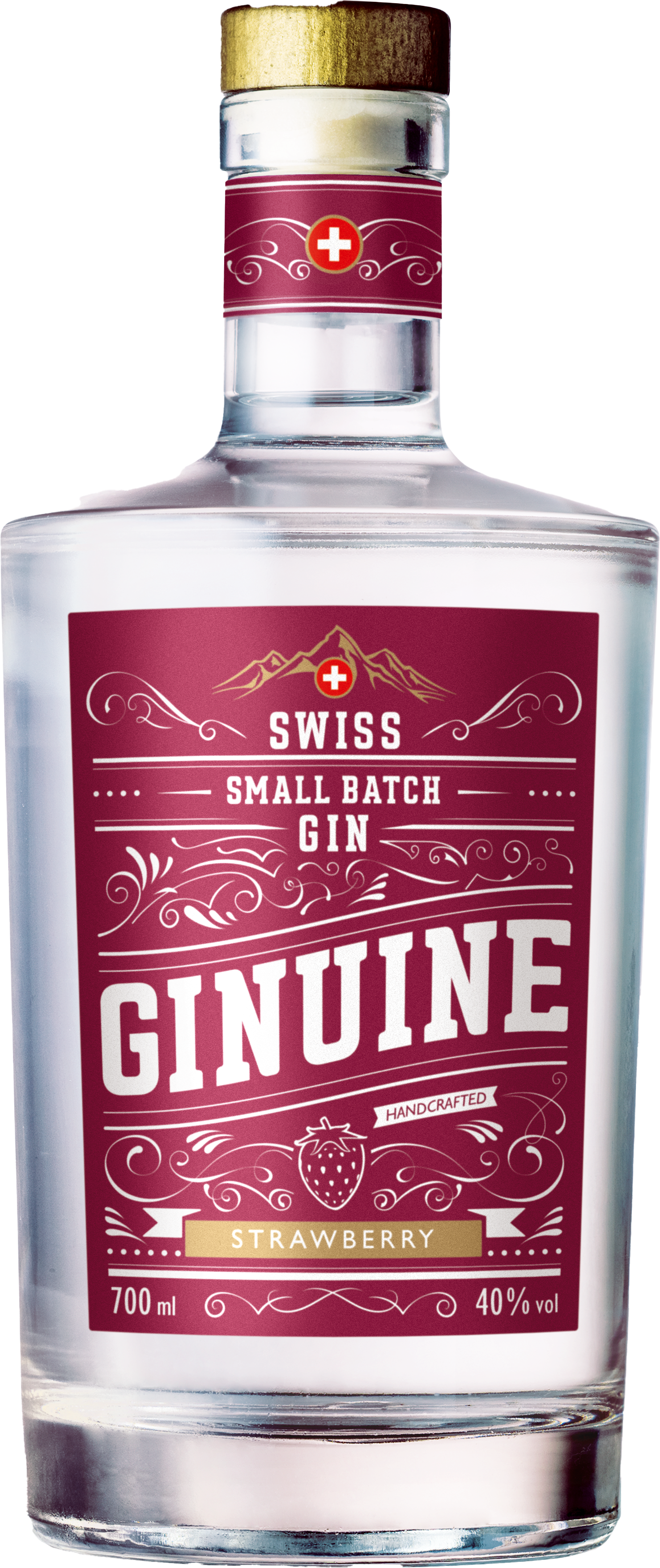 /Ginuine Gin Strawberry