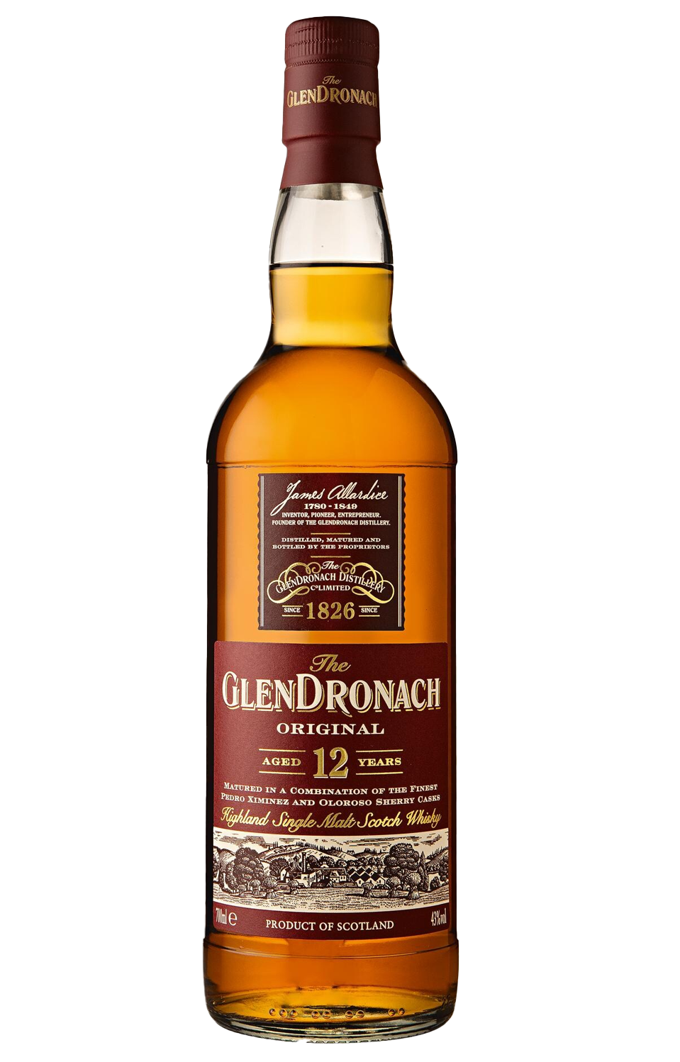Glendronach Whisky 12 ans
Single Malt Scotch