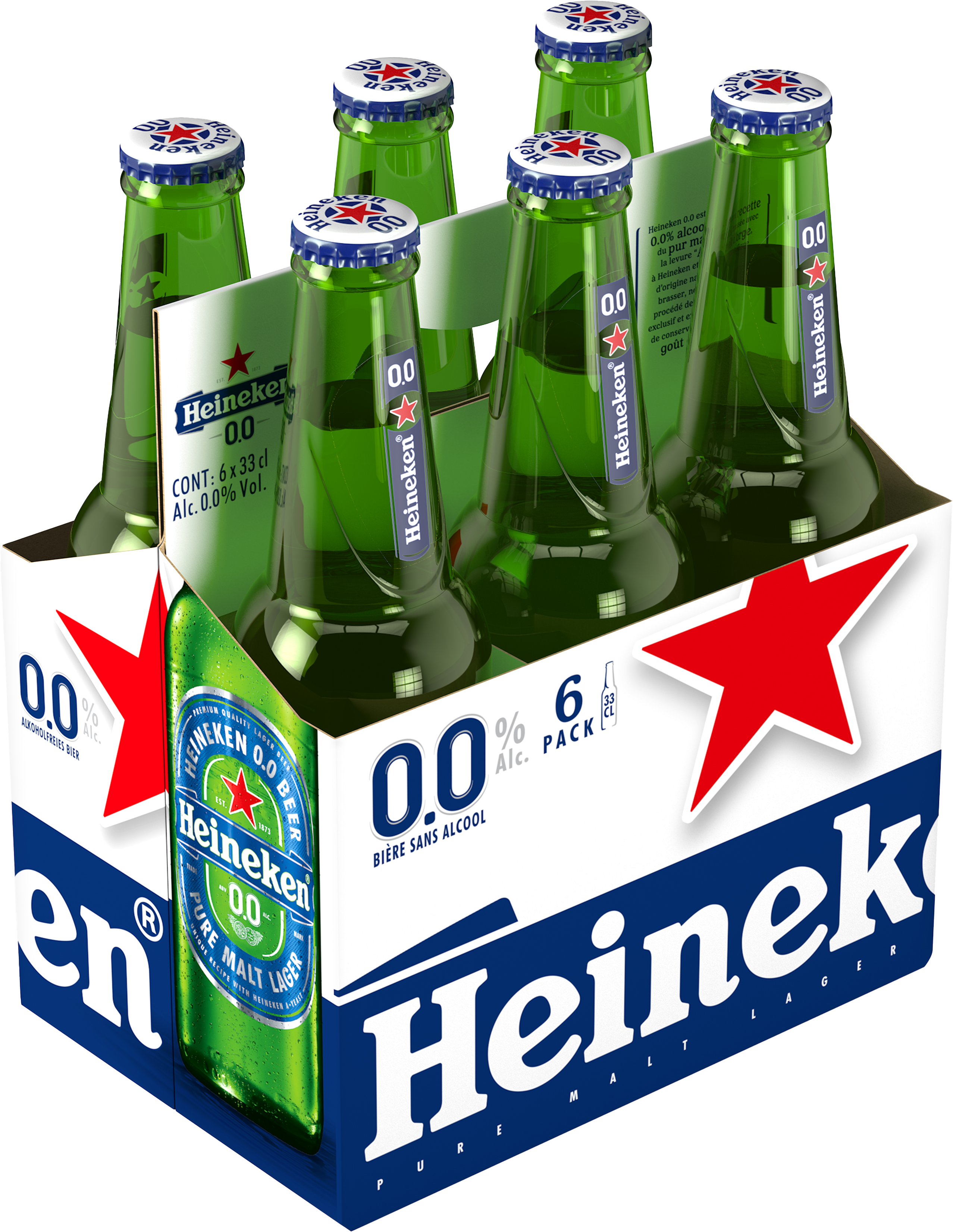 Heineken Sans Alcool 0.0% VP  **4 x 6-Pack