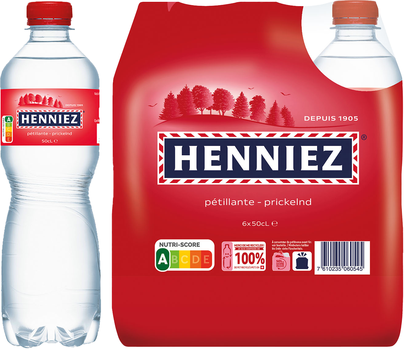 Henniez Gazeuse 6-Pack Pet