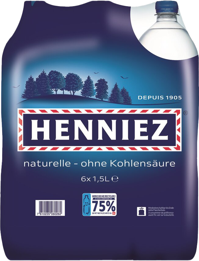 Henniez Nature 6-Pack Pet