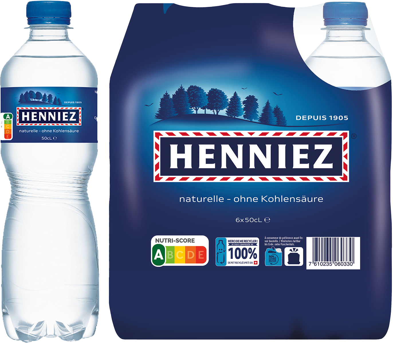 Henniez Nature 6-Pack Pet