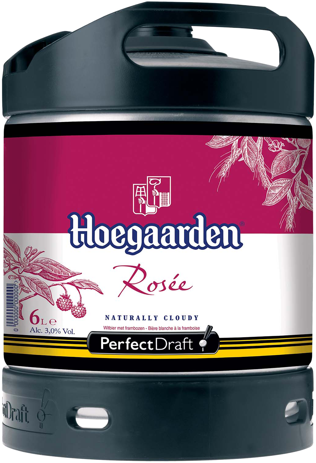 Hoegaarden rosé 6l mini-fût  **
Perfect Draft