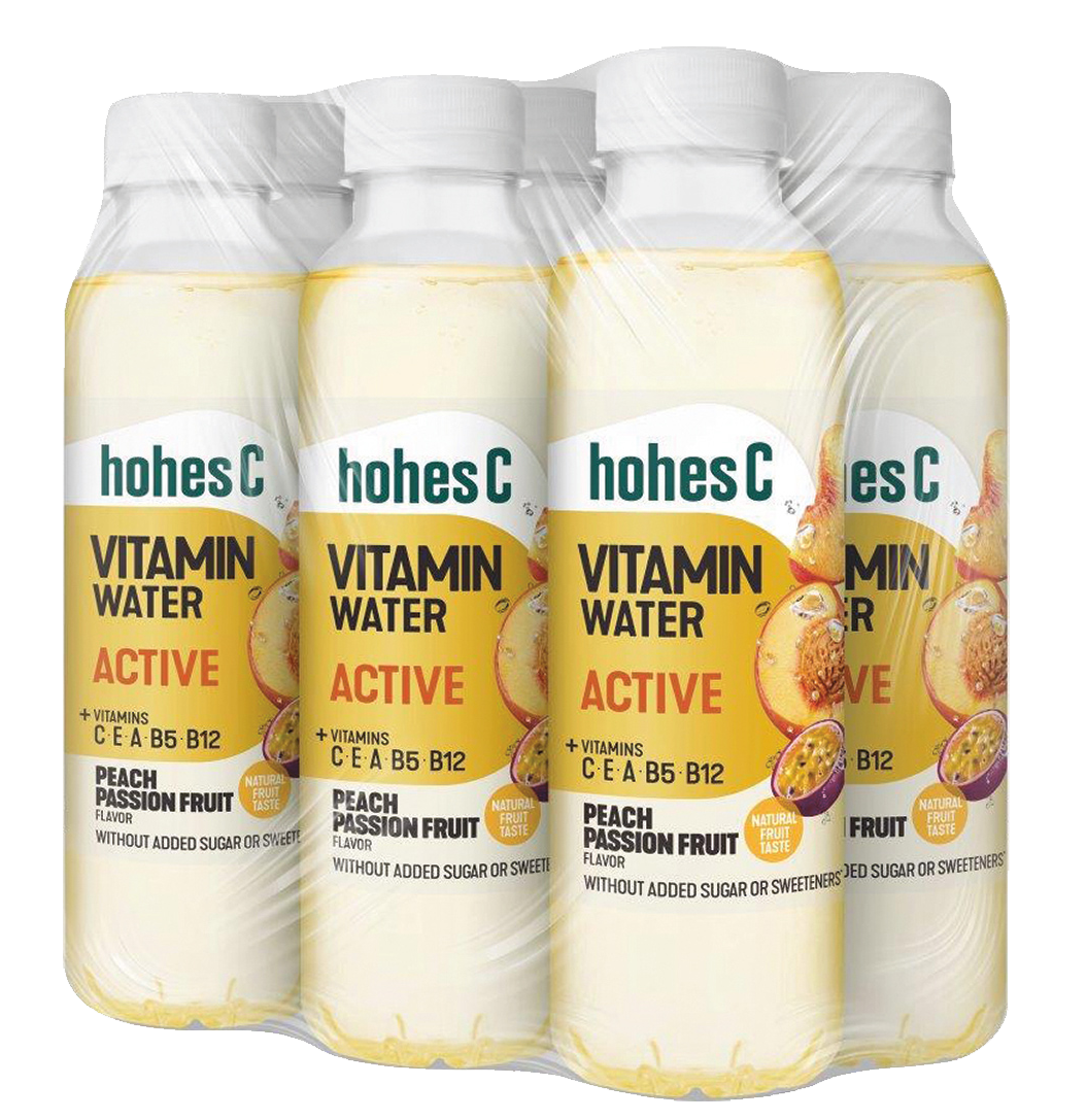 Hohes C Vitamin Active pêche-passion Pet6-pack