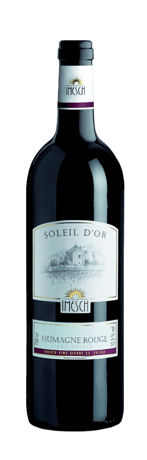 Humagne Rouge Soleil d'Or
Imesch Vins Sierre AOC
