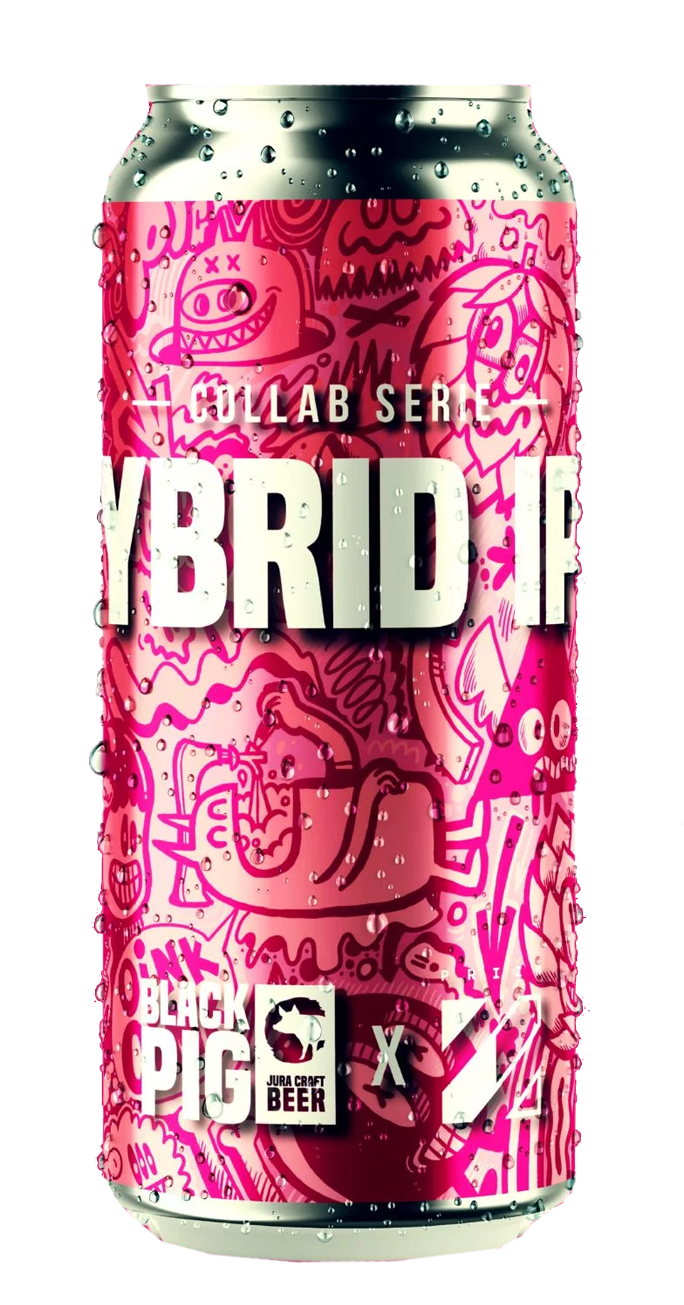 Hybrid IPA india pale lager boîte **Brasserie Blackpig