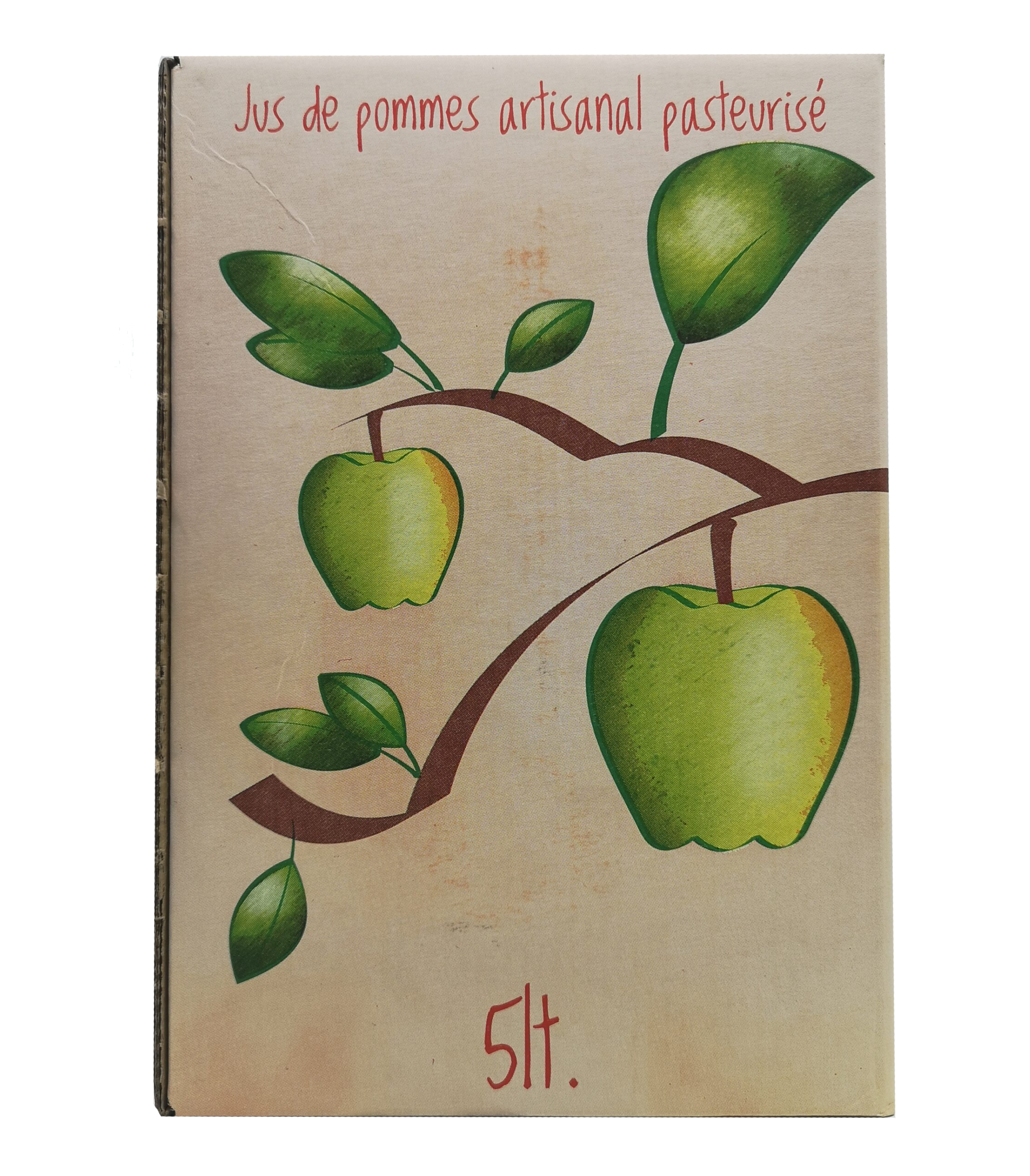Jus de Pomme Naturel 5LT Bib  **Pressoir du Belmont