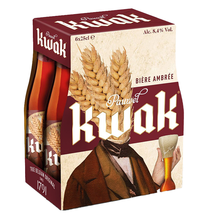 Kwak Bière du Cocher ambrée VP  6-pack Belgique