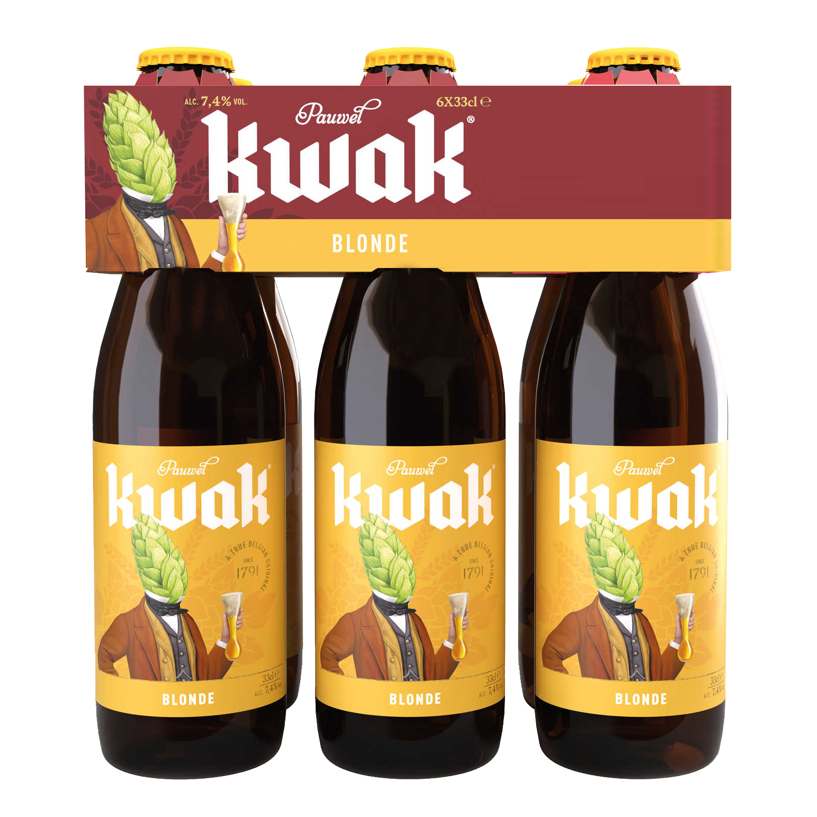 Kwak blonde VP6-pack Belgique