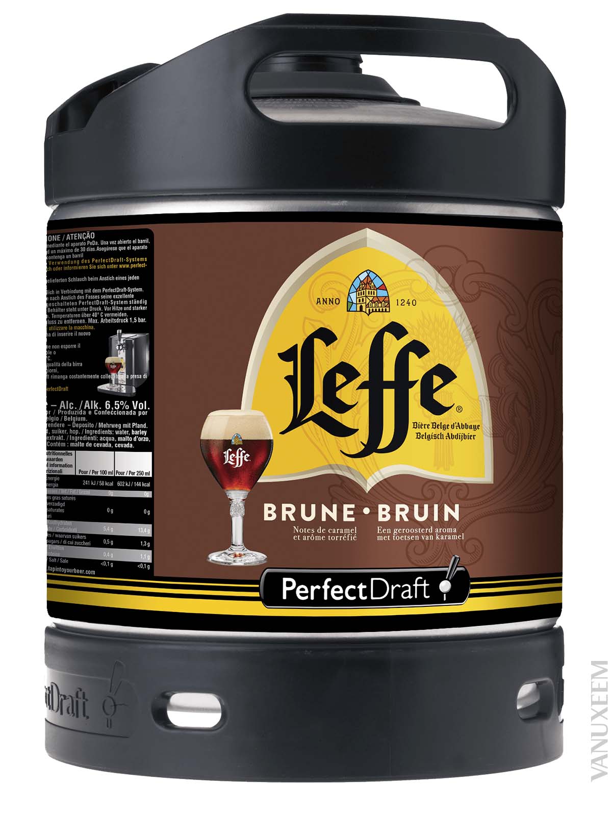 Leffe Brune 6L 
Perfect Draft