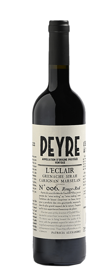 L'Eclair assemblage rouge
Domaine des Peyre Ventoux AOP