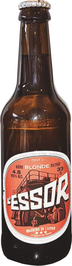 L'Essor blonde  Harasse VC  **
Brasserie de l'Avenir, Chaux-de-Fonds
