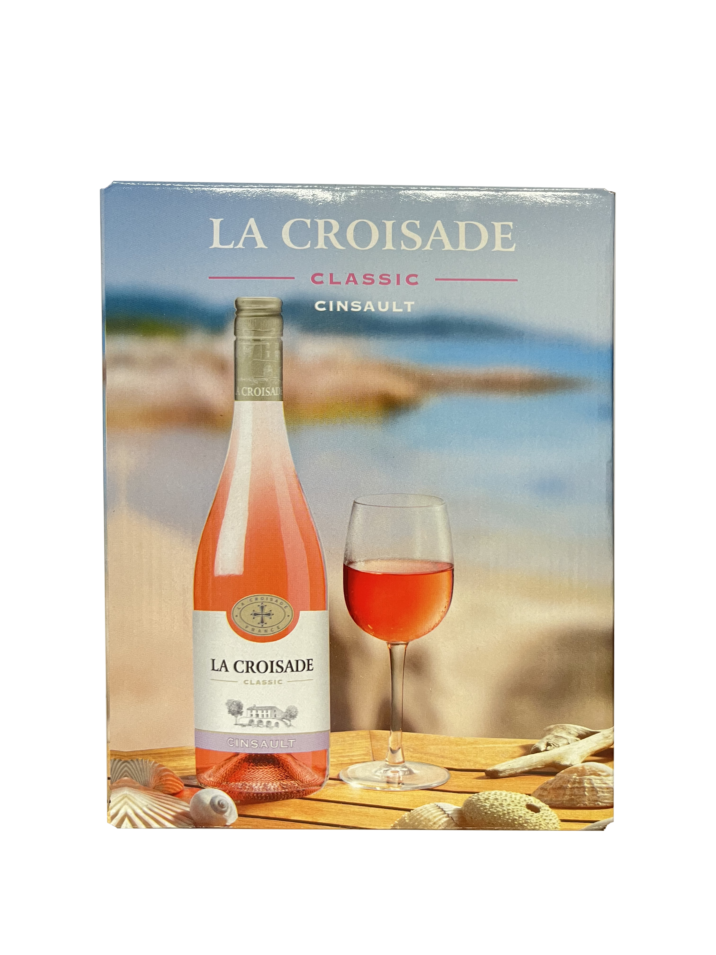 La Croisade Cinsault rosé cubi 3l
