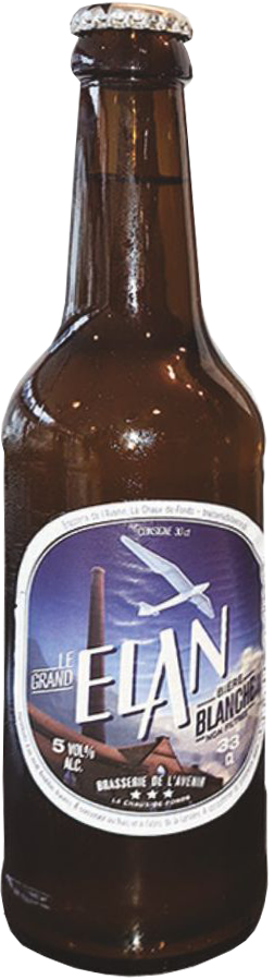 Le Grand Elan blanche  Harasse VC **
Brasserie de l'Avenir, Chaux-de-Fonds