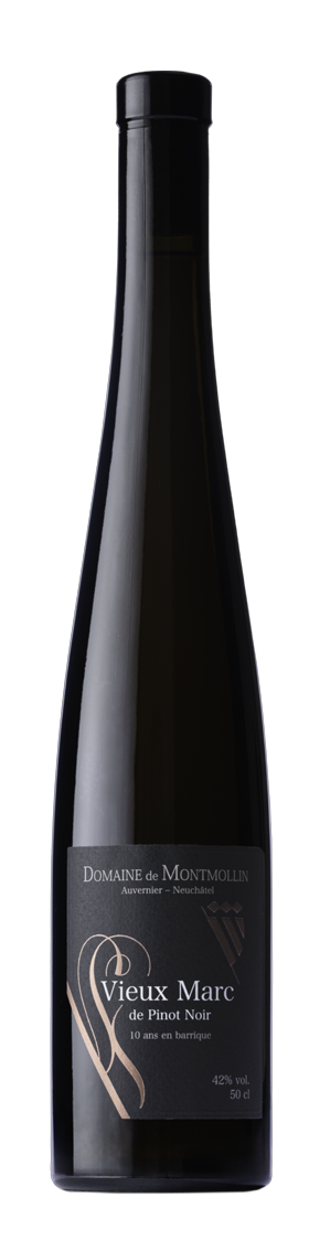Marc de Pinot noir de Neuchâtel 10 ans barriqueDomaine de Montmollin