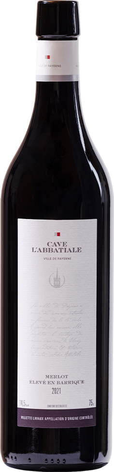Merlot Lavaux  **
Commune de Payerne AOC