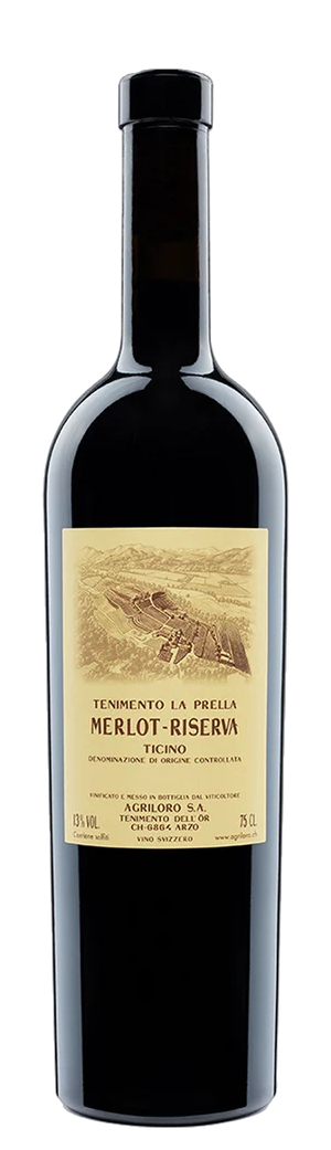 Prella Merlot ReservaAgriloro Arzo Tessin AOC