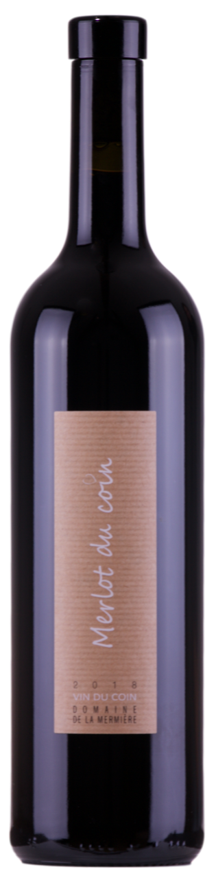 Merlot du coin non filtré GEDomaine de la Mermière AOC
