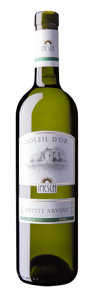 *Petite Arvine Soleil d'Or
Imesch Vins Sierre AOC