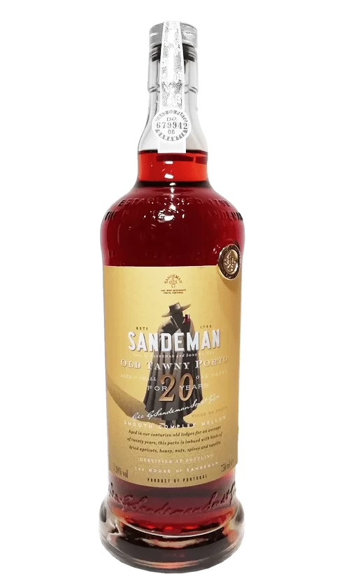 *Porto Sandeman rouge ** 
20 ans