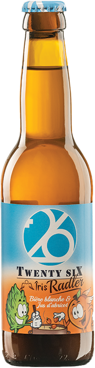 Radler blanche 26 et jus d'abricot Iris VP 15-Pack
Brasserie Twenty-Six