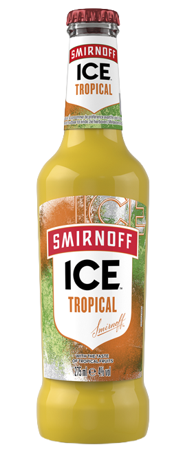 Smirnoff ice tropical vodka VP
4 x 6-pack