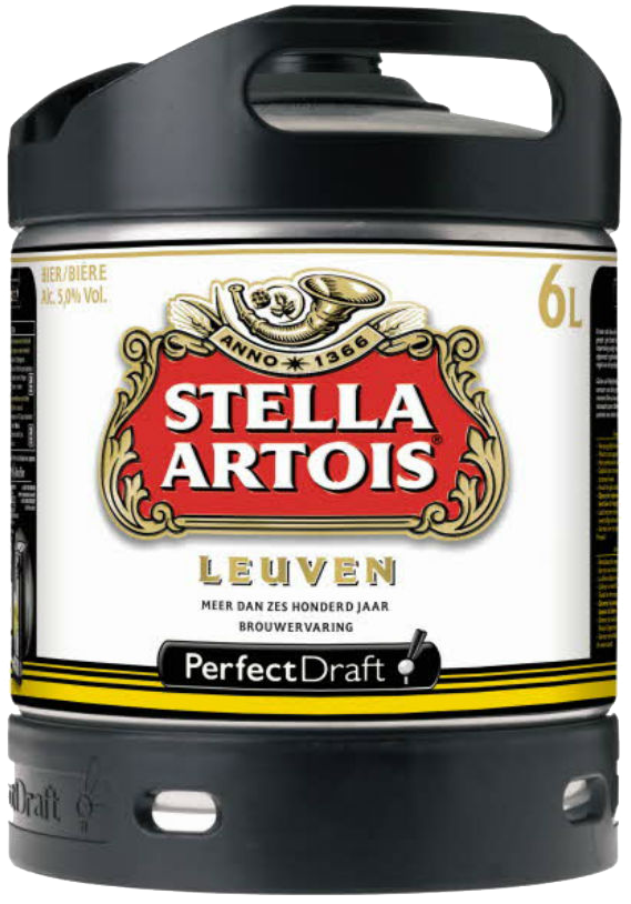 Stella Artois 6l mini-fût  **
Perfect Draft