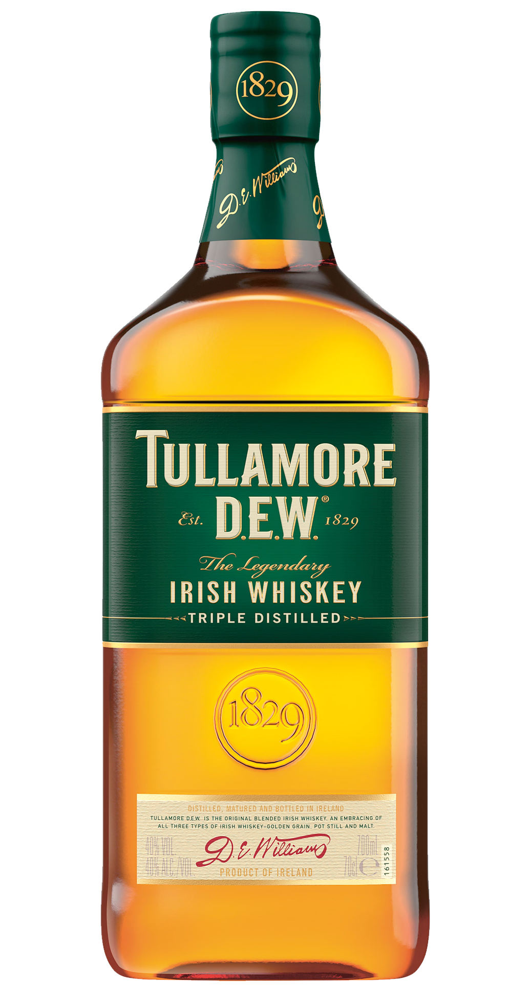 Tullamore Whiskey
Yrish D.E.W